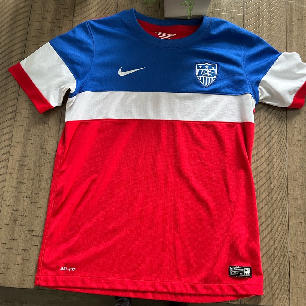 Nike Red and Blue Performance Jersey